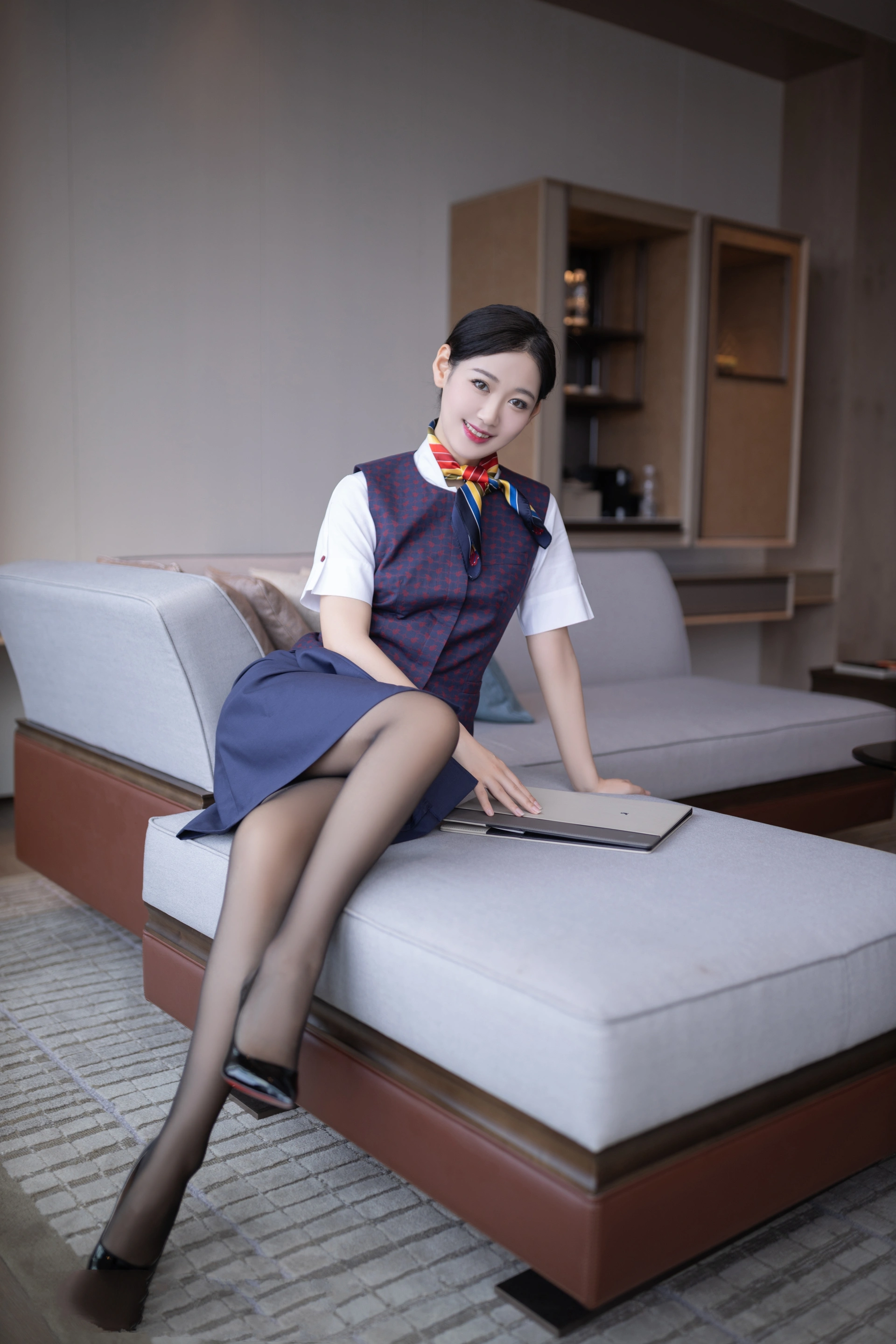 唐安琪 - NO.010 内购无水印 国航空姐 1