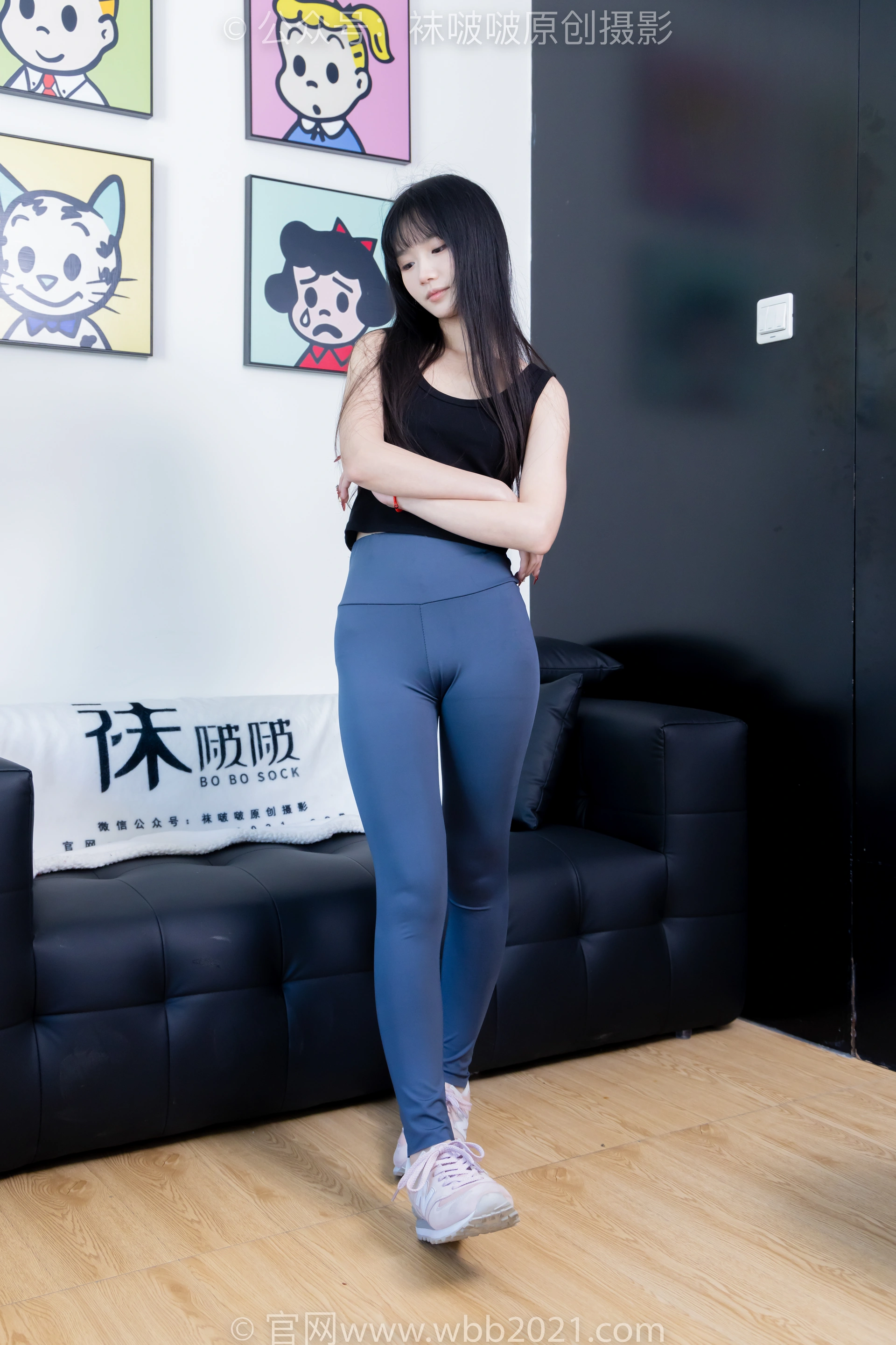 [BoBoSocks袜啵啵] NO.493 甜甜圈-运动鞋、薄肉丝（脚尖微加固款）、瑜伽裤裤里丝 （花絮版） 2