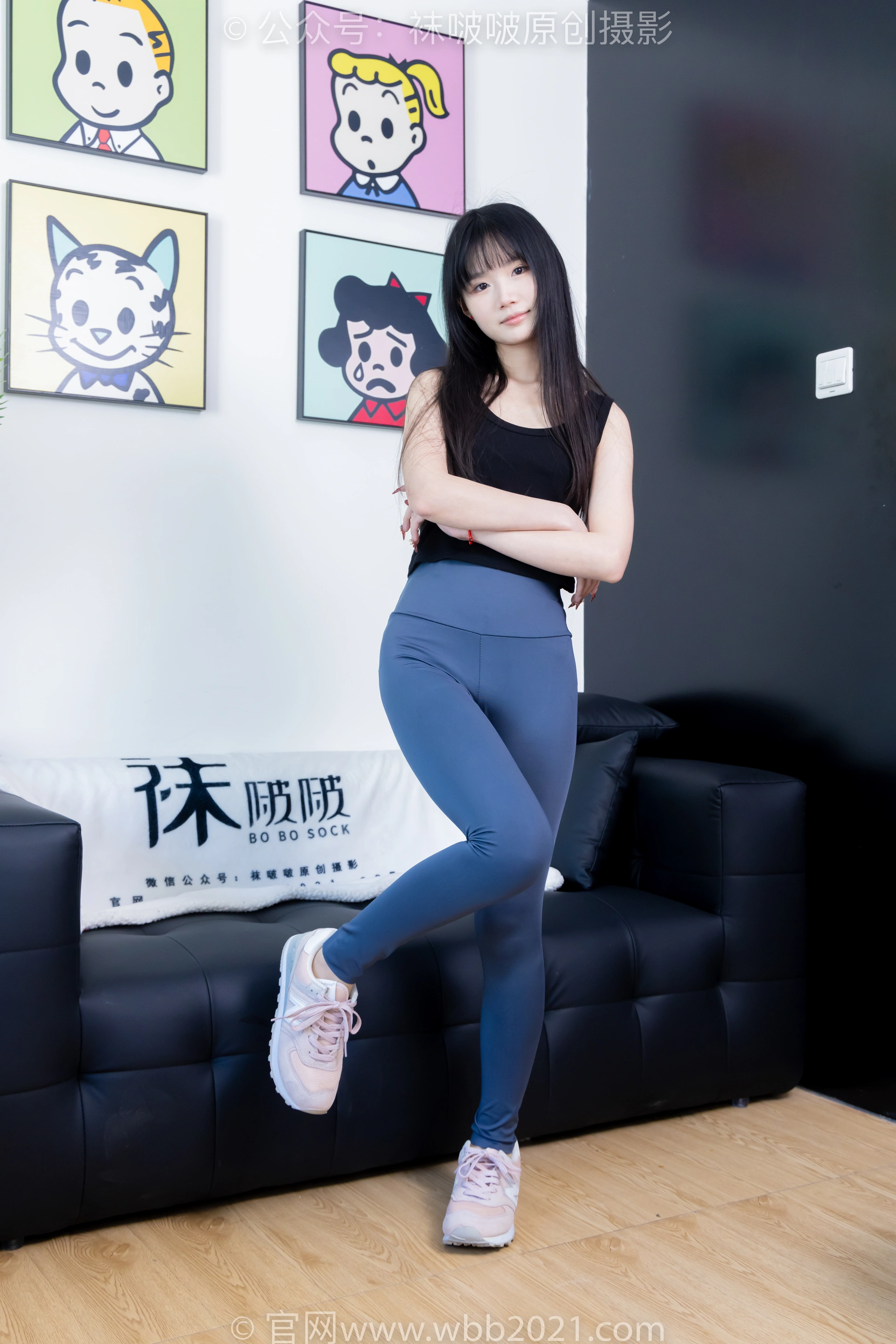 [BoBoSocks袜啵啵] NO.493 甜甜圈-运动鞋、薄肉丝（脚尖微加固款）、瑜伽裤裤里丝 （花絮版） 3